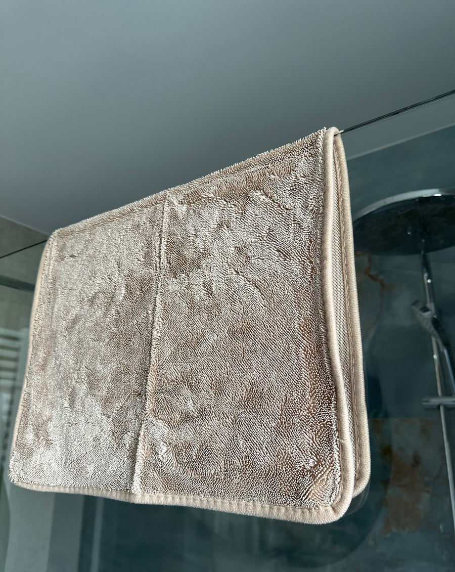 Liviahome Fast dry Badkamer Droogdoek Beige 60x40 cm