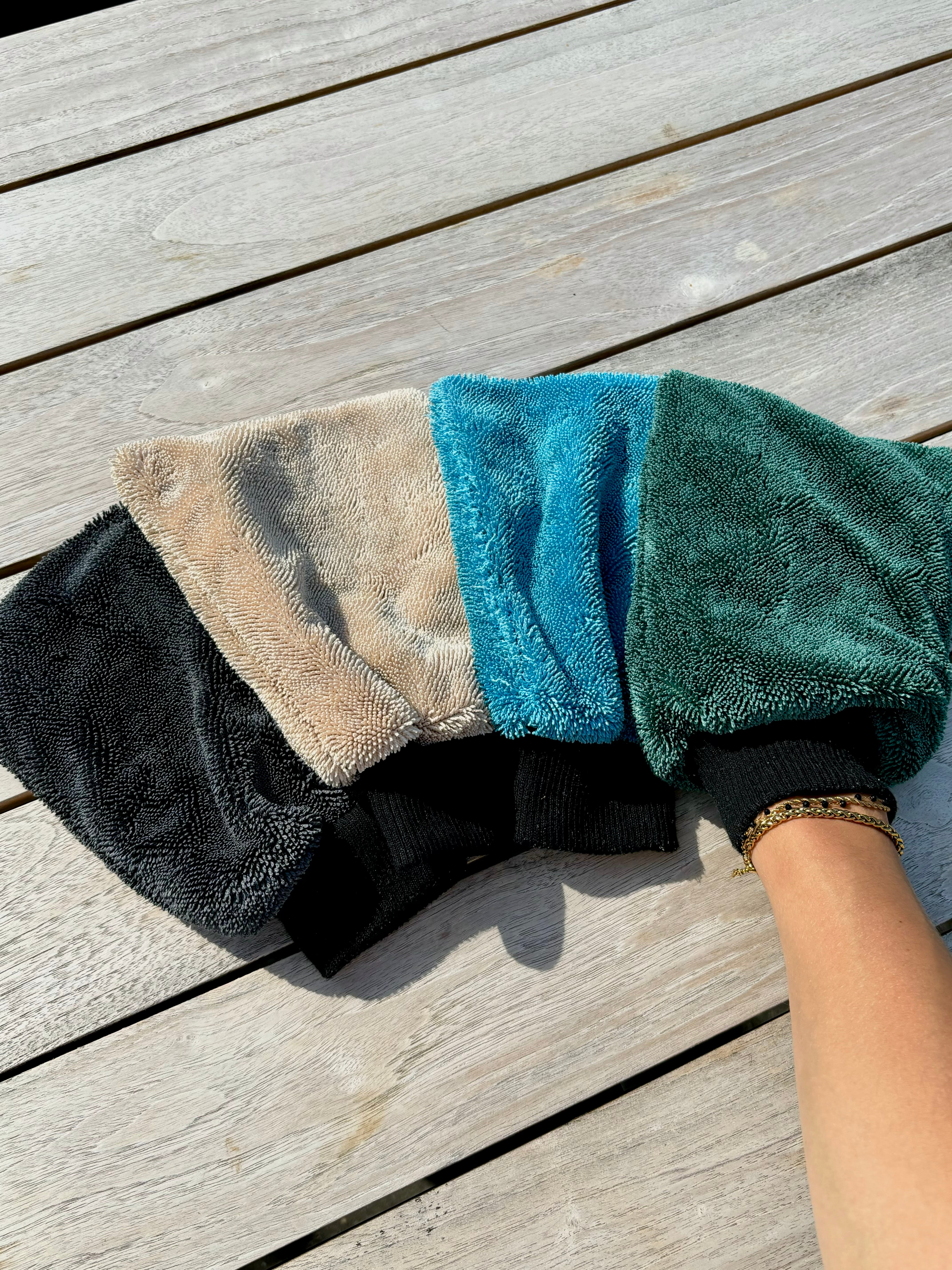 Liviahome Handschoen Droogdoek 4 stuks 17x23 cm op=op