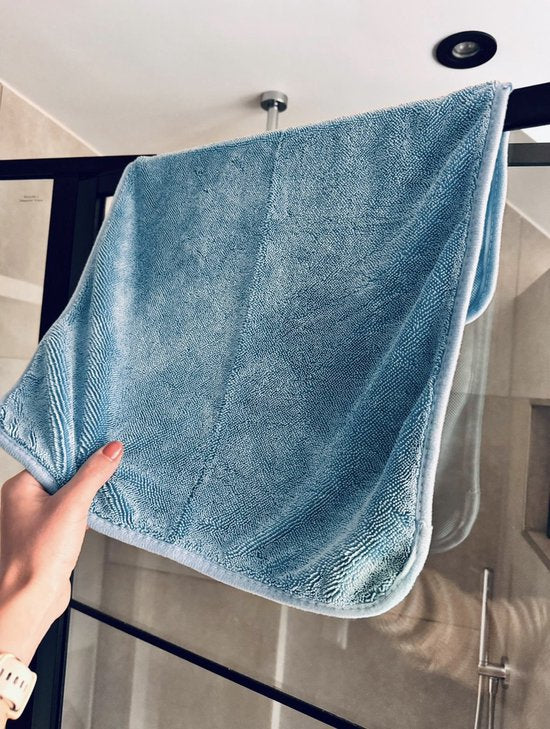 Liviahome Fast dry Badkamer Droogdoek Aqua Blauw 60x40 cm