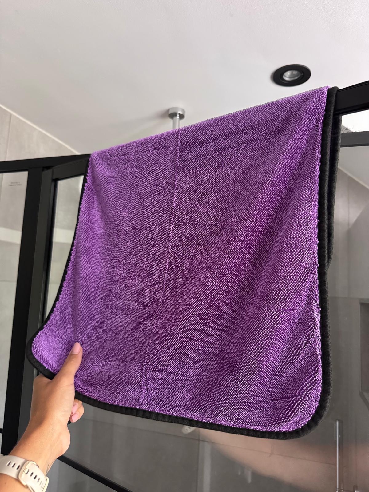 Liviahome Badkamer Fast Dry towel 60x40 cm Luxe violet 1 stuk